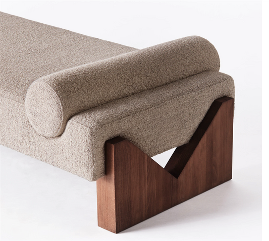 V  Day Bed Boucle Barnum Sand 190 x74 cm