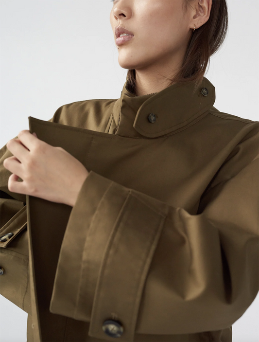 Water resistant coat Loden size 2