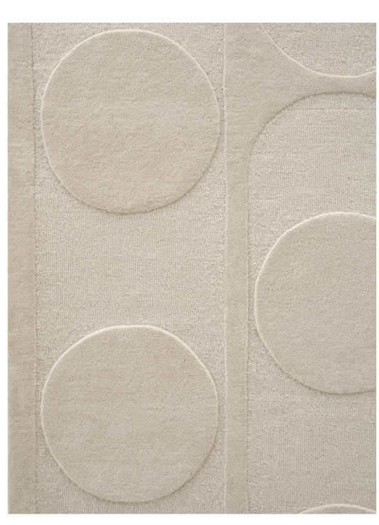 HANDMADE RUGS ORB ALLIANCE / WHITE 170-240 cm