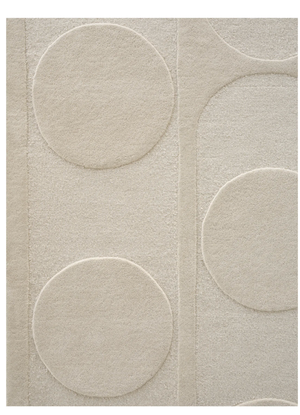 HANDMADE RUGS ORB ALLIANCE / WHITE 250-350 cm