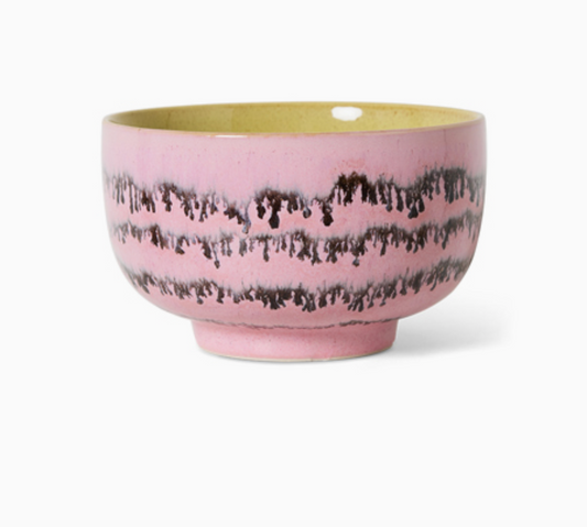 70s ceramics noodle bowl Bubble