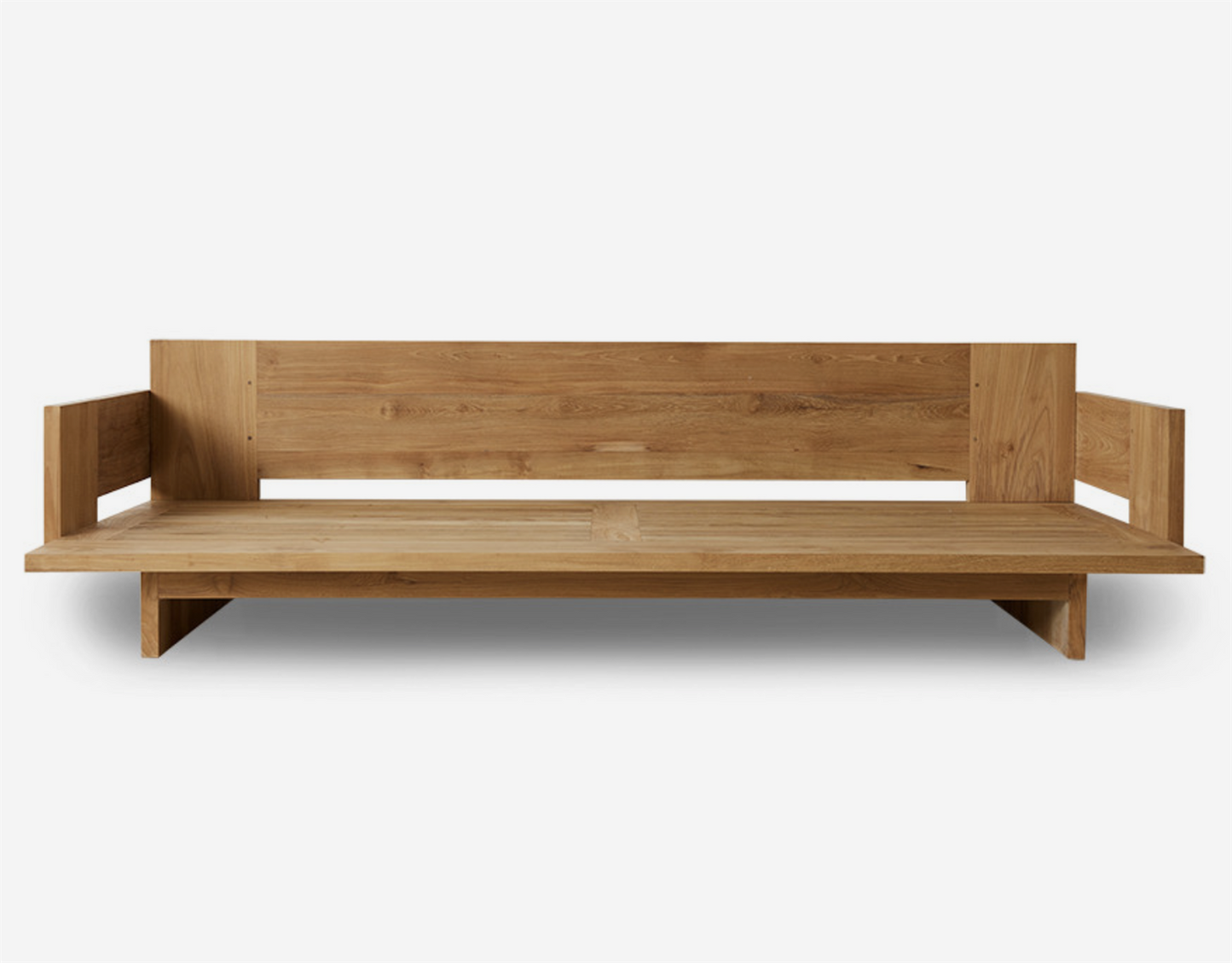 Outdoor Sofa Teak Natural