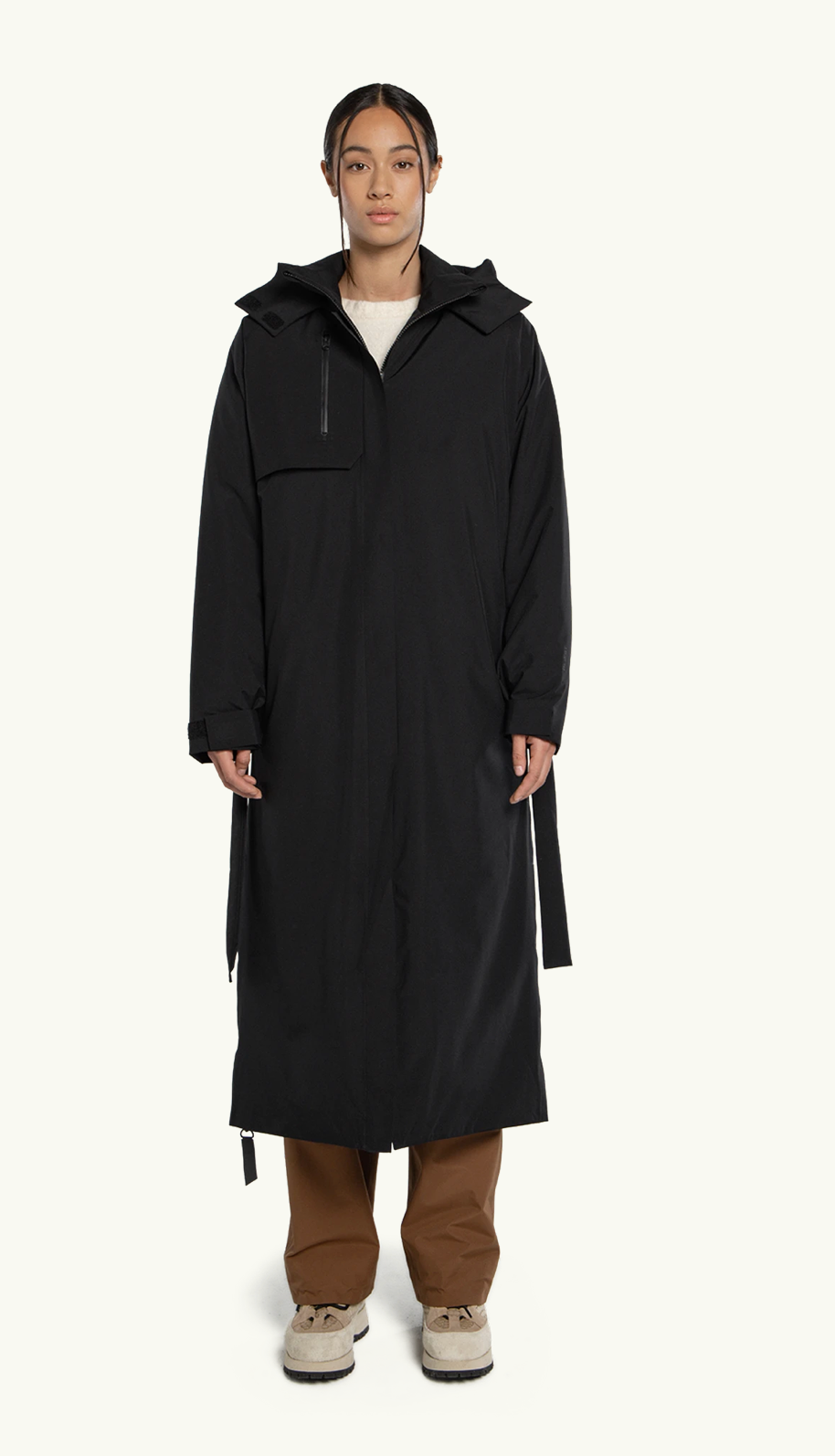 Åse insulated coat black