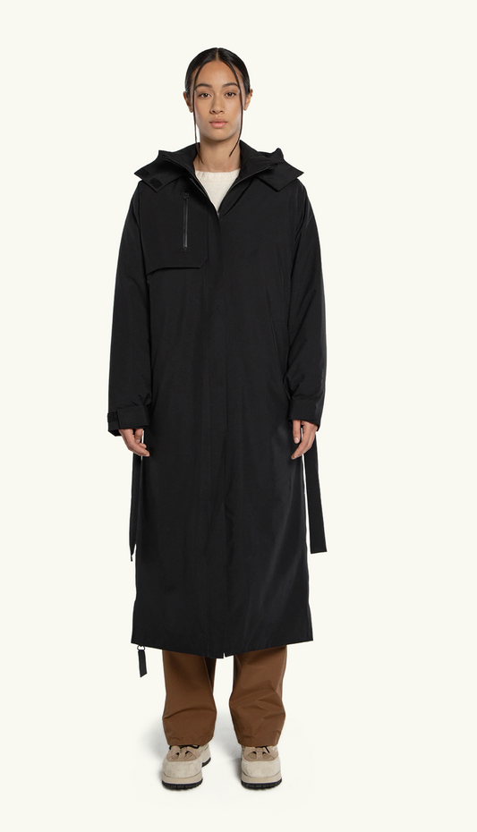 Åse insulated coat black
