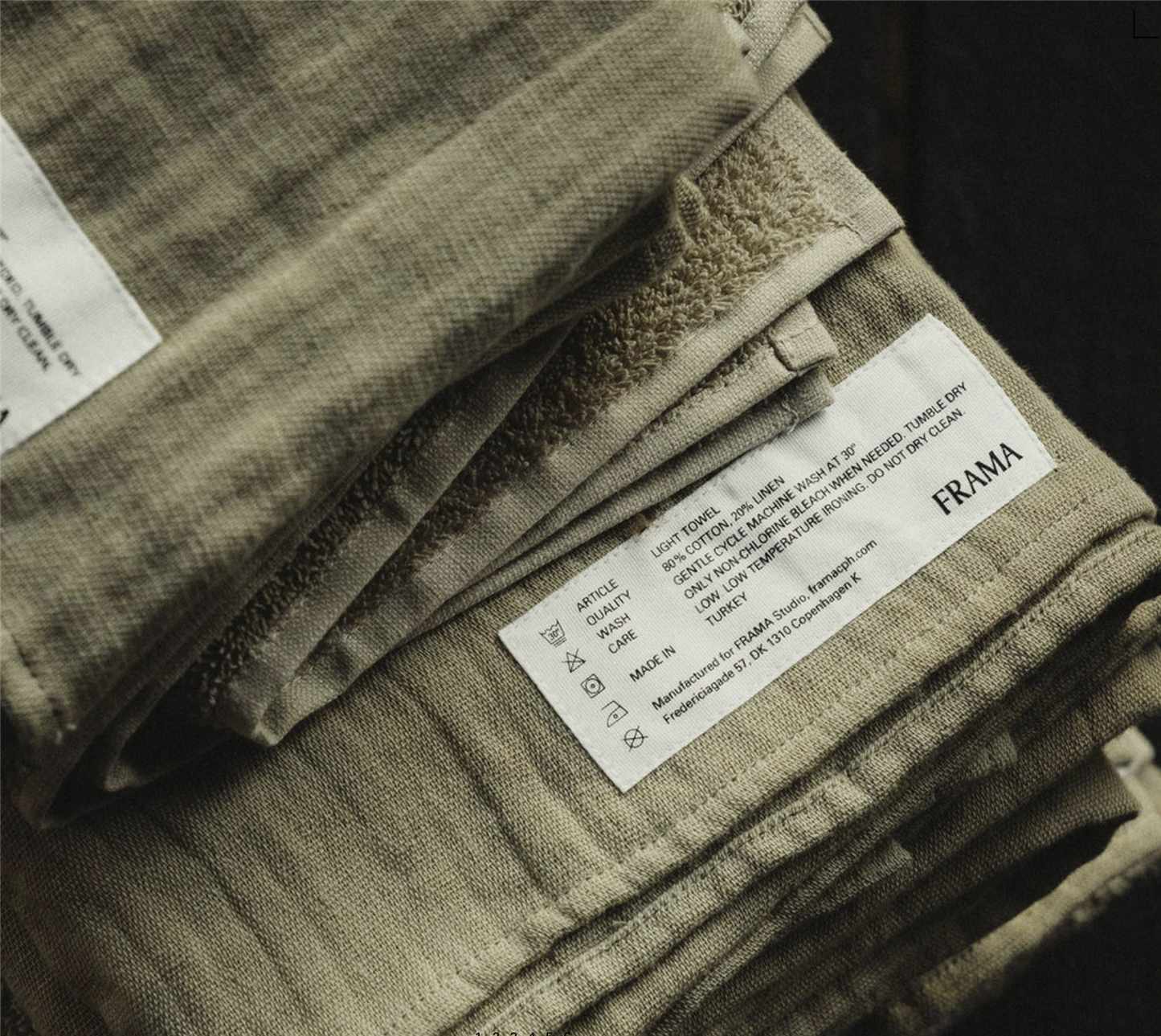 HEAVY TOWEL | SAGE GREEN | HAND TOWEL