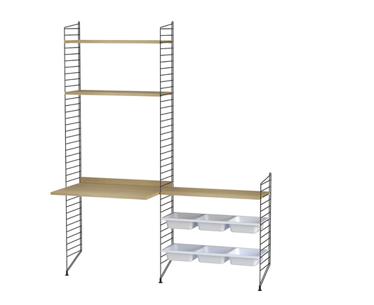 Kids Room E Black /Oak