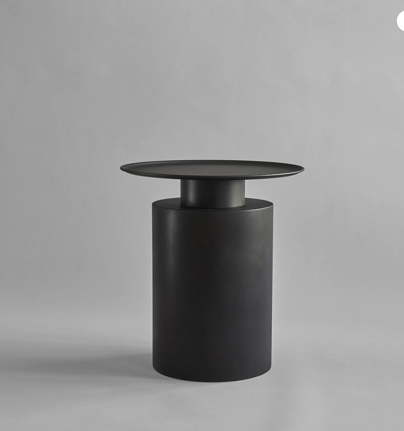 Pillar Table, tall - Burned Black