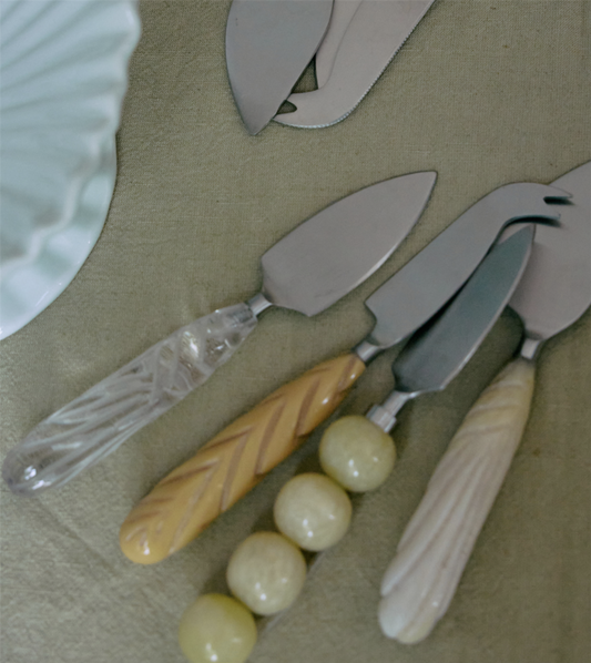 Cheese knives lemon (set of 3)