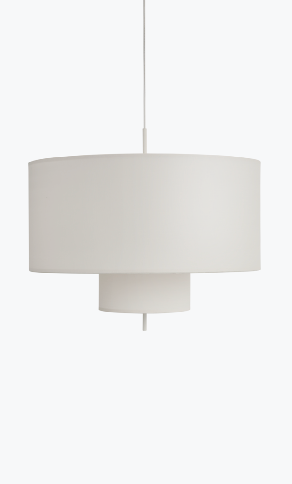 margin pendant ø90 White Canvas