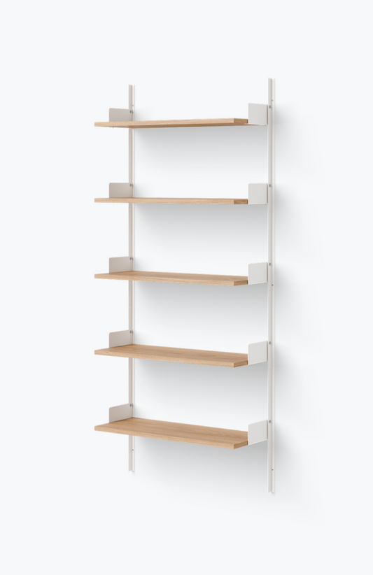 Wall Shelf, 1900 white/oak