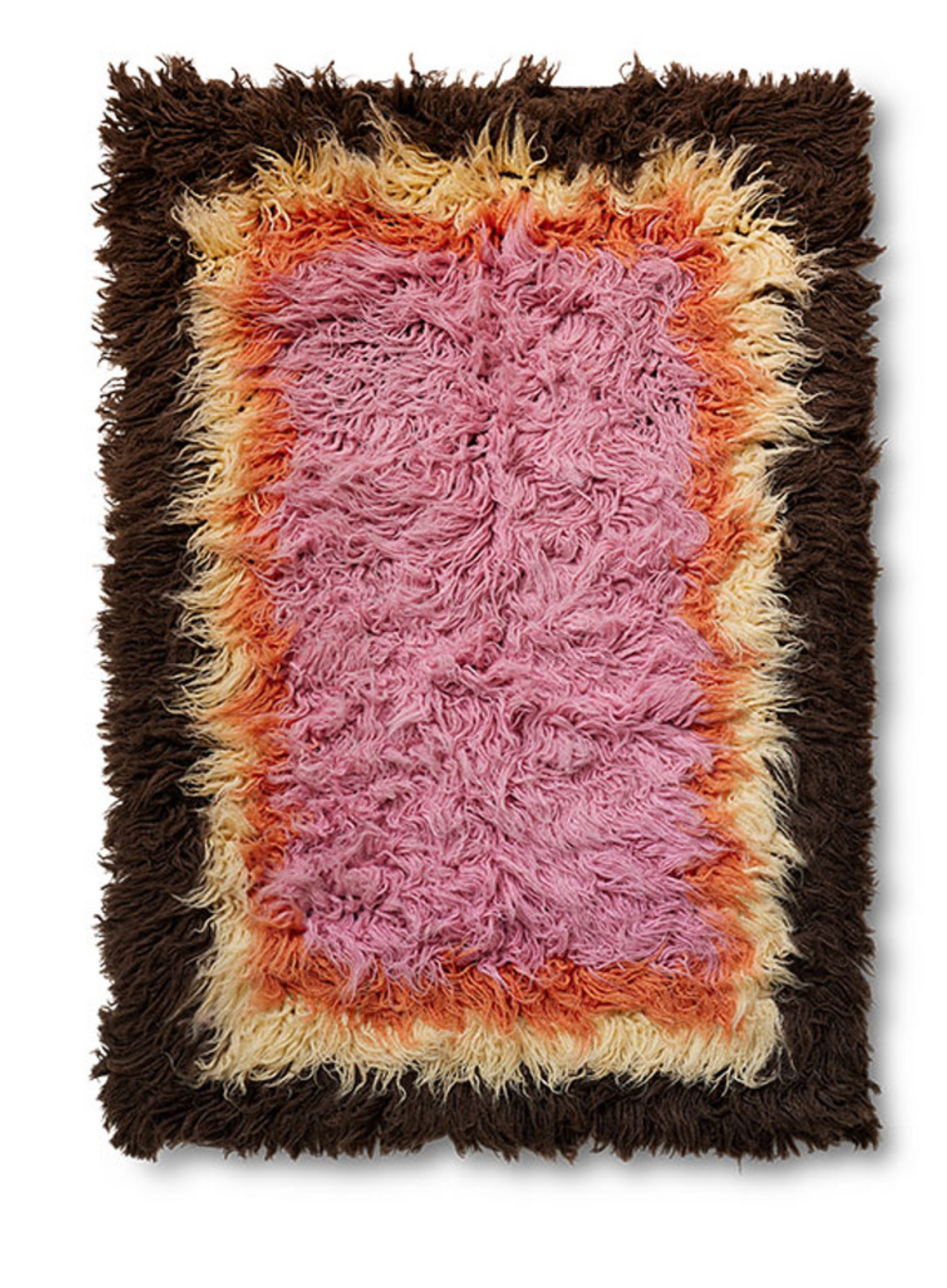 Fluffy rug downtomt 120x180cm
