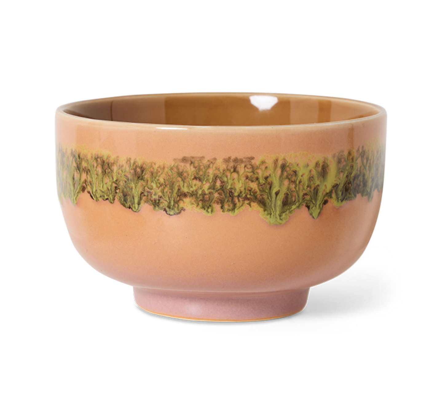 70s ceramics: noodle bowl lush