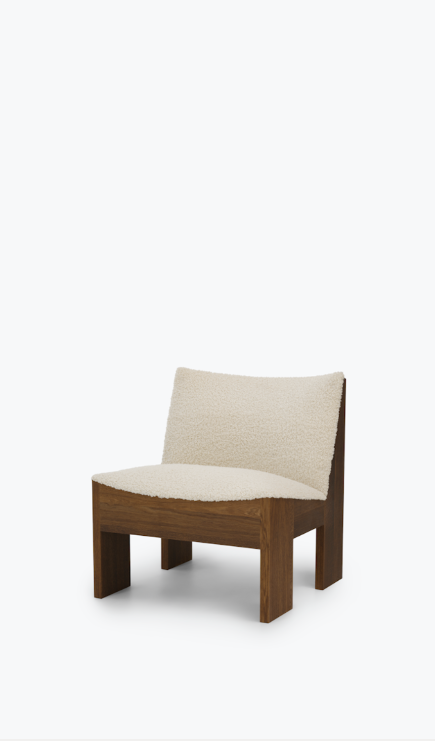 Tenon Lounge Chair Fumed Oak w. Spacedust