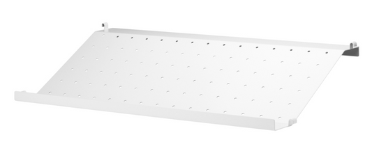 metal shoe shelf white 58x30