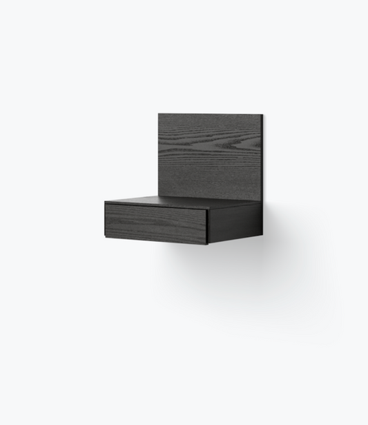 Tana Wall mounted Nightstand, black