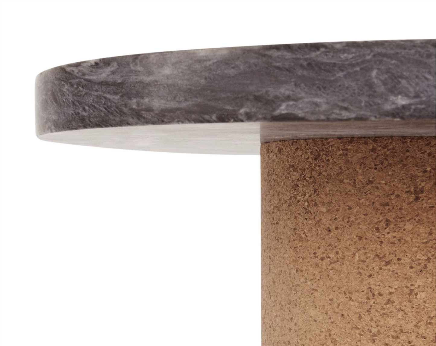 Sintra Table Black Marble/Cork Large Ø 60 H 42