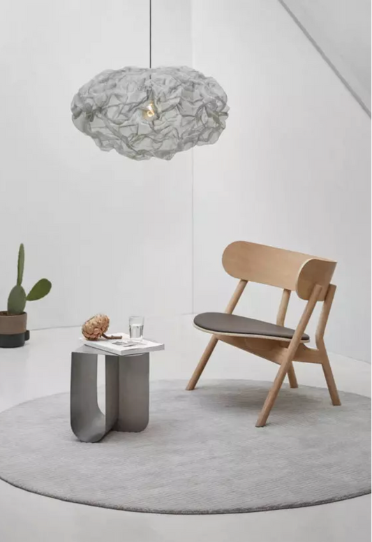 Mass side table Brushed brass