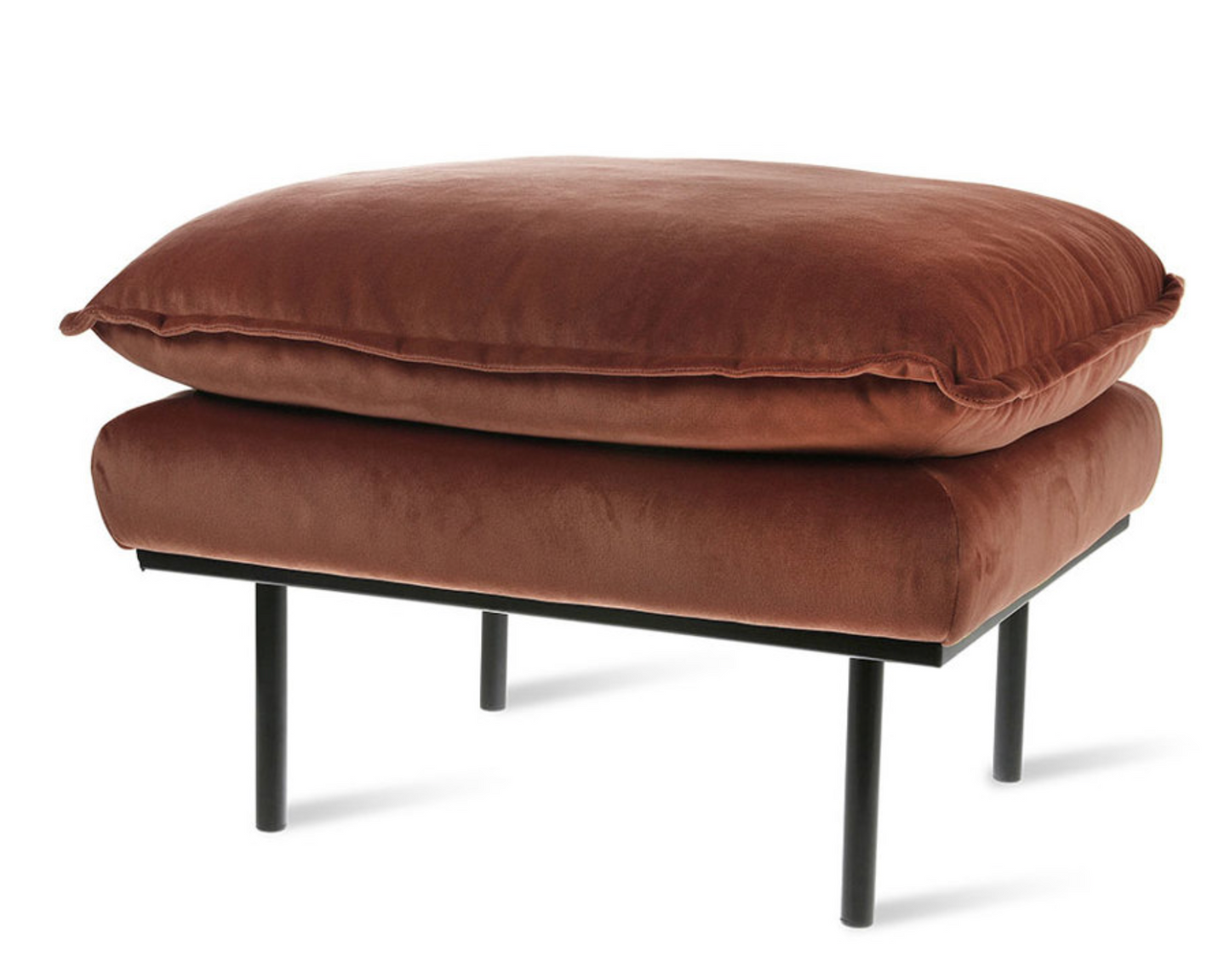 Retro sofa: hocker flere farger