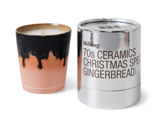 70s Christmas special gingerbread duftlys i kopp