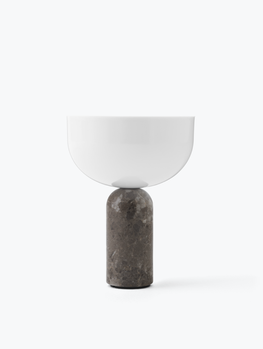 Kizu portable lampe Gris du Marais Marble