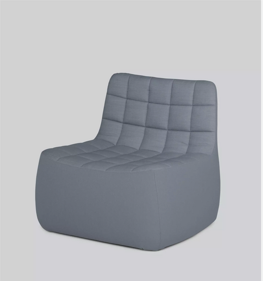 Yam lounge chair Grey blue (Brusvik 94)