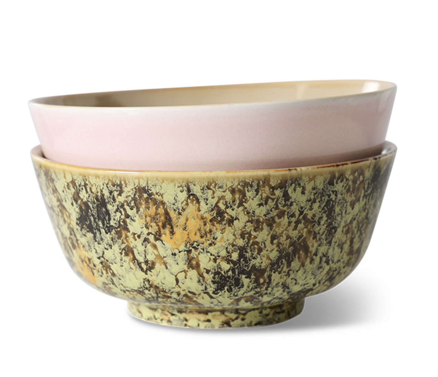 70s ramen bowl set of 2 ascend