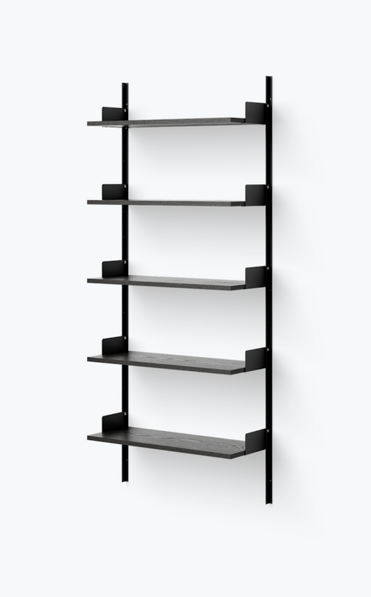 Wall Shelf, 1900 black ash/black