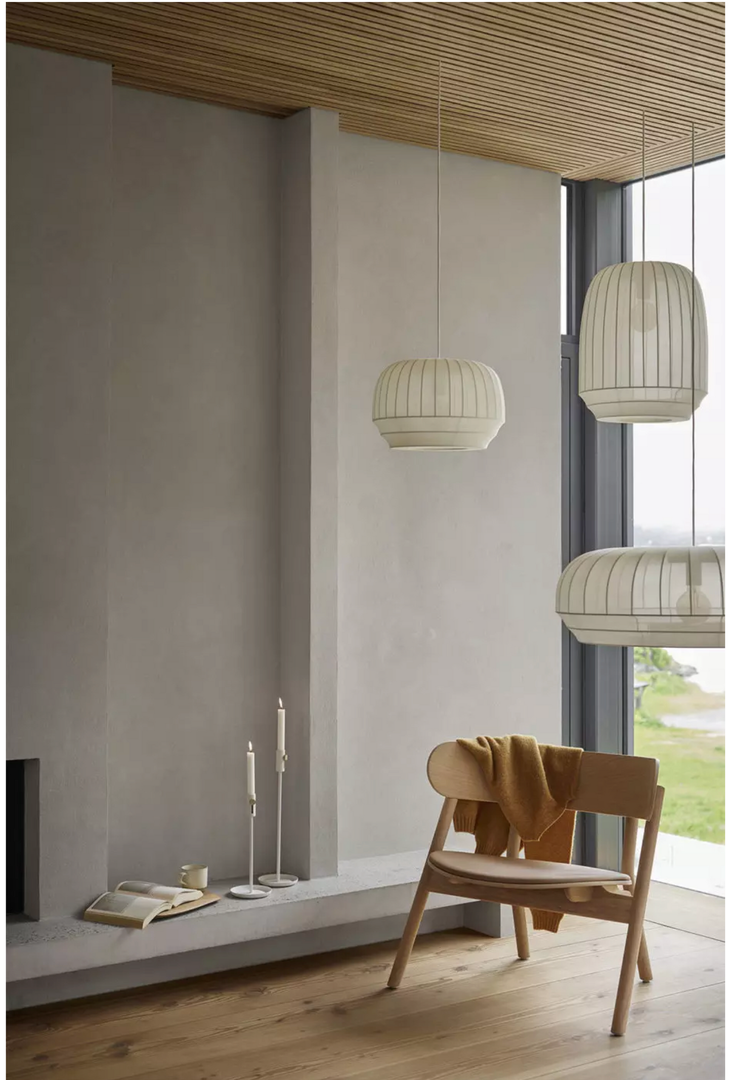 Tradition pendant lamp large oval