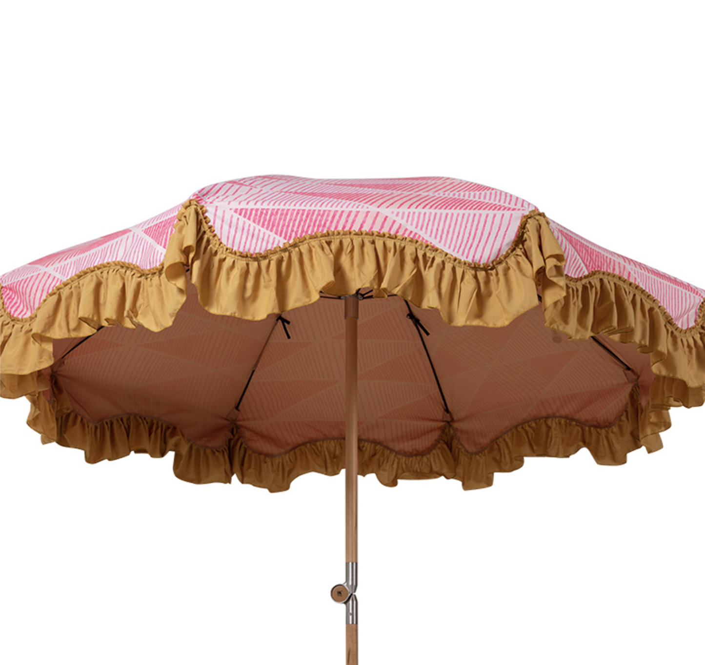 Beach umbrella 'graphic twist'