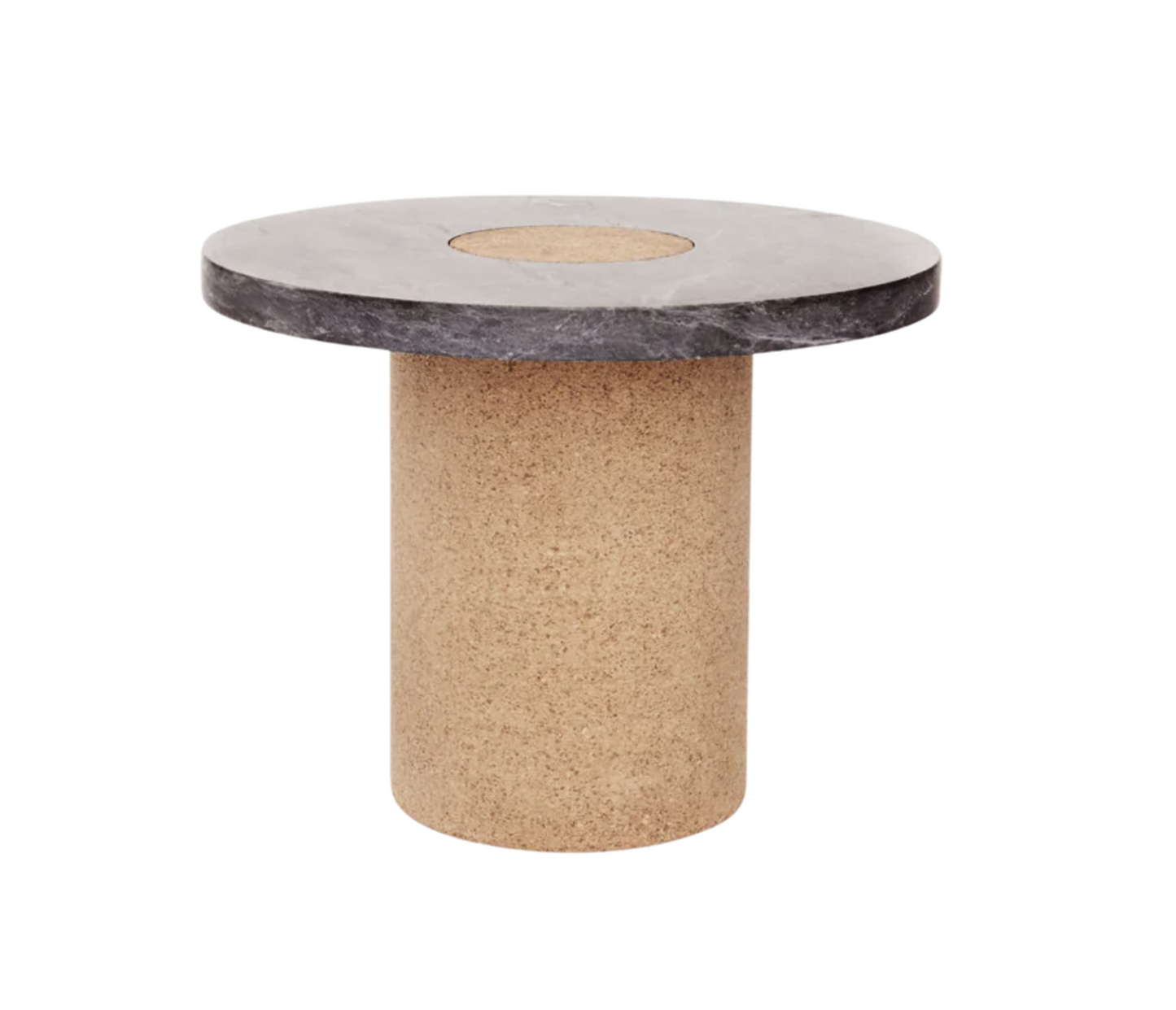 Sintra Table Black Marble/Cork Large Ø 60 H 42