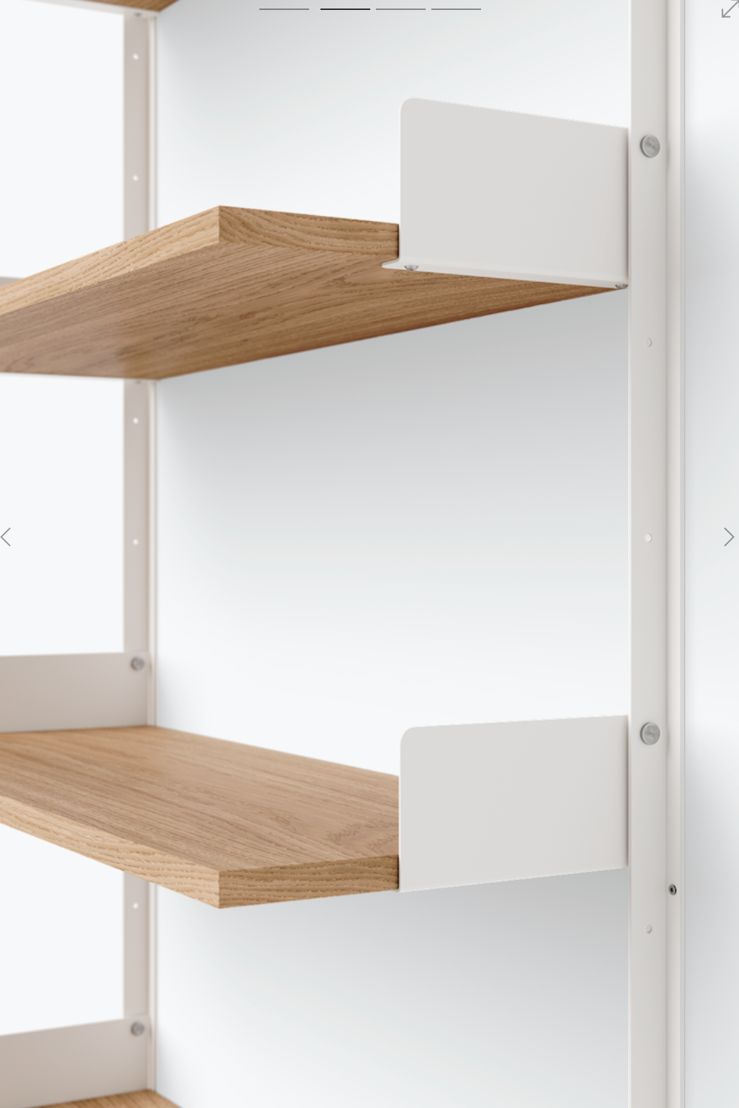 Living Shelf white /oak