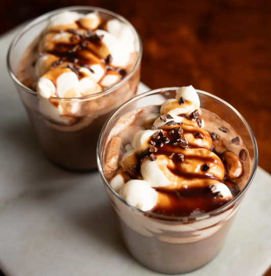 Karamellsaus Sjokolade squeeze