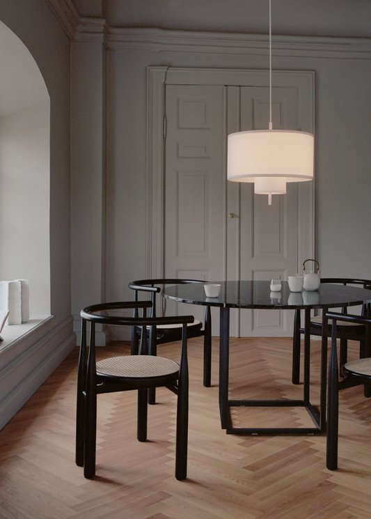 Margin pendant Ø50  White Canvas