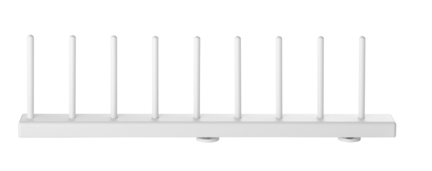 plate rack 2pk 30cm white
