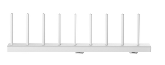 plate rack 2pk 30cm white