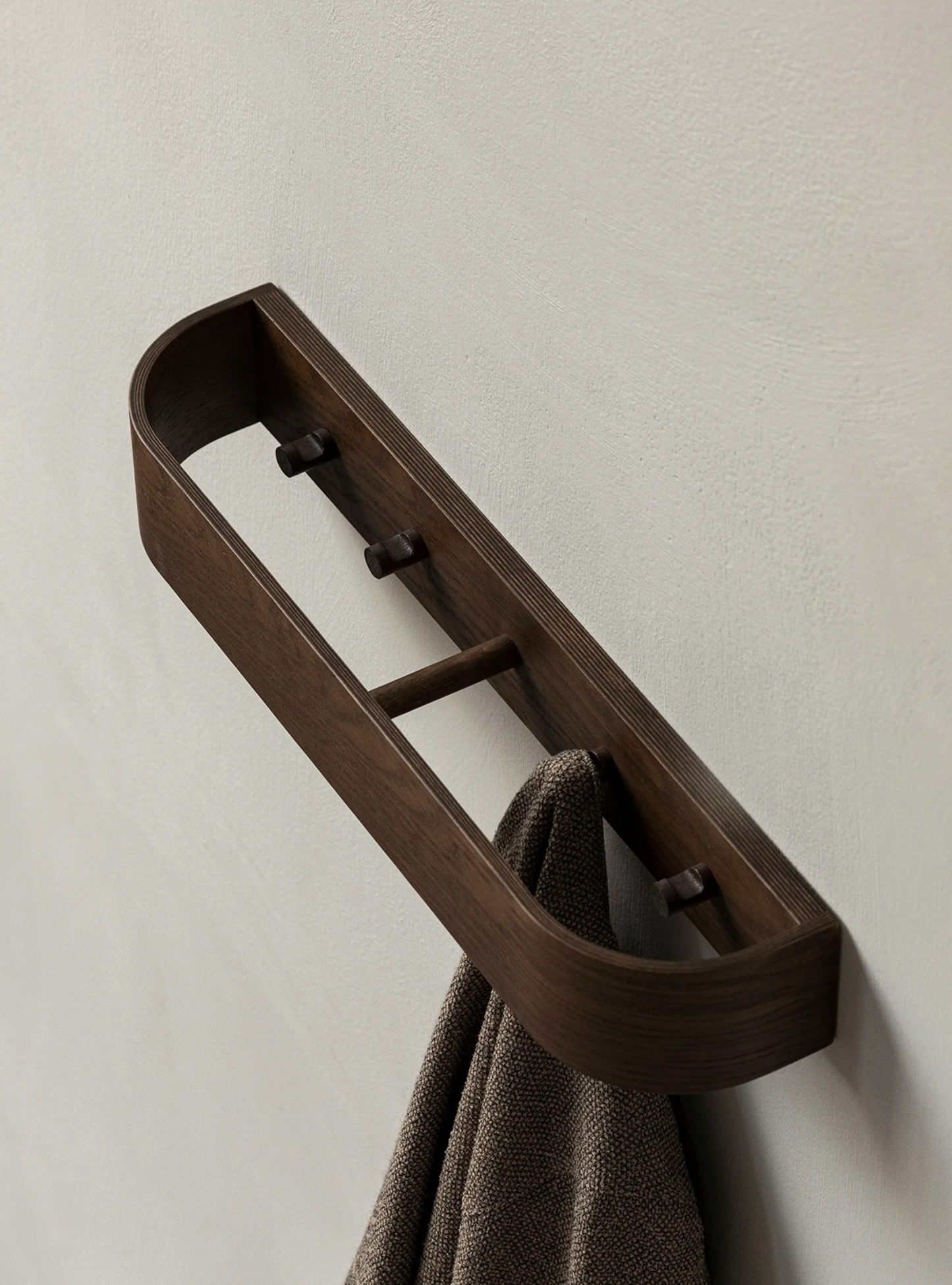 Epoch rack dark stained oak 79. cm