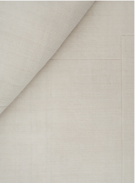 HANDMADE RUGS GEOMETRIC MAZE WHITE 170-240 cm