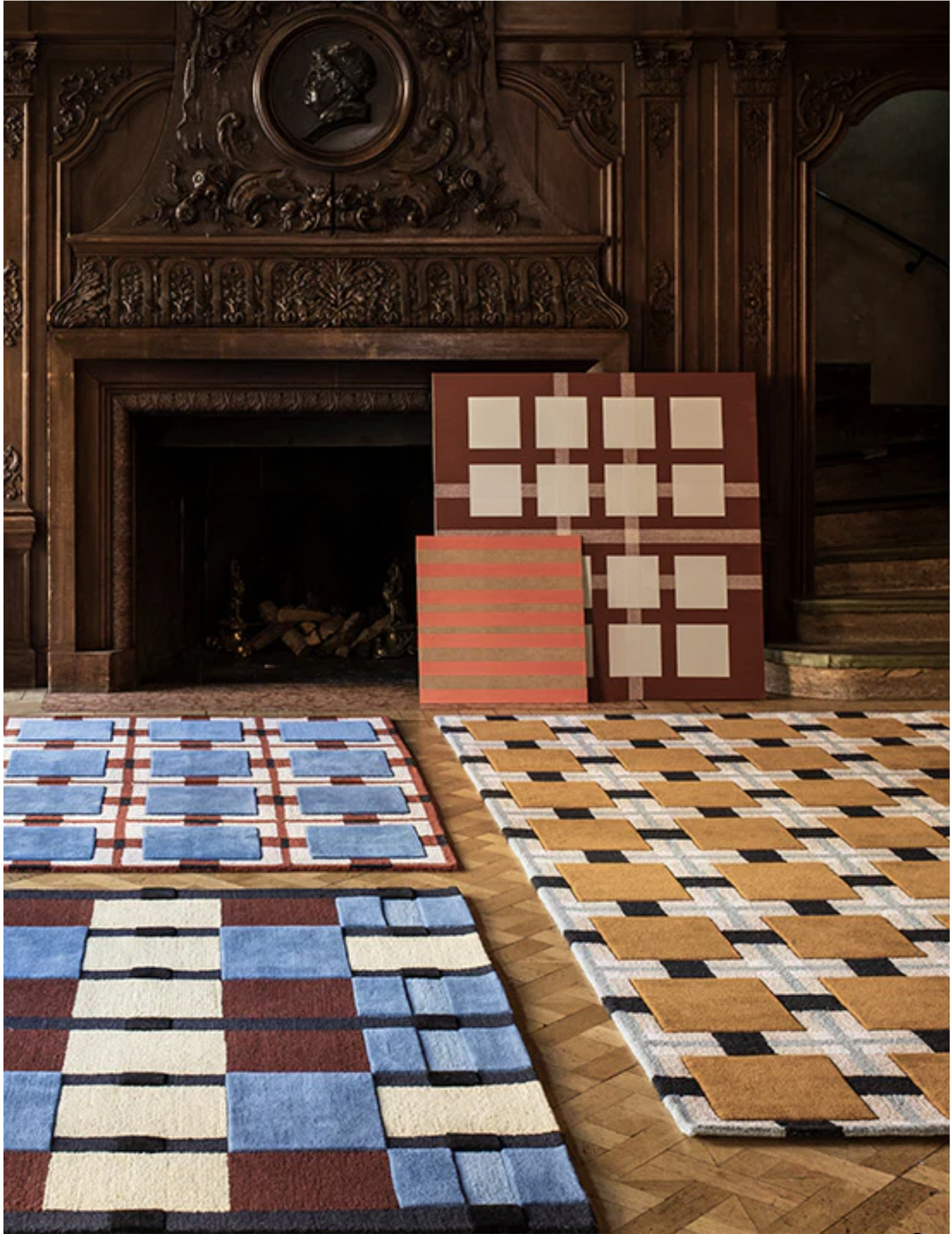 Evelina Kroon Ullteppe - Berry Rain 200-300 cm