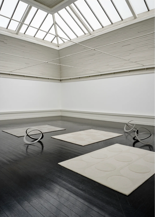 HANDMADE RUGS ORB ALLIANCE / WHITE 200-300 cm