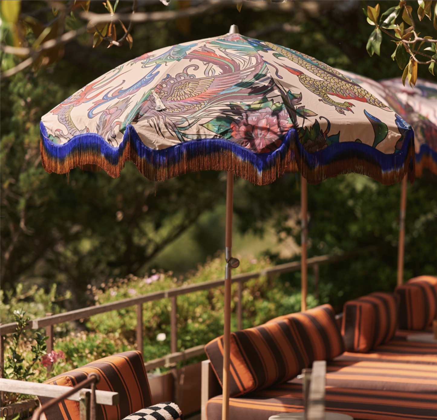 Beach umbrella 'traditional blend'