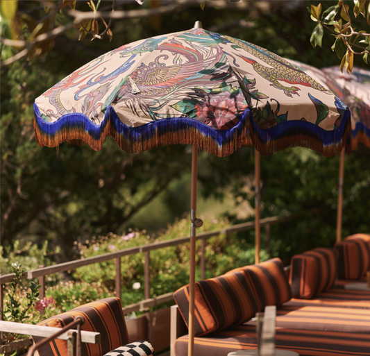 Beach umbrella 'traditional blend'