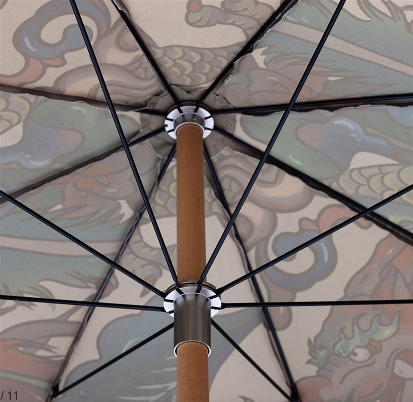 Beach umbrella 'traditional blend'