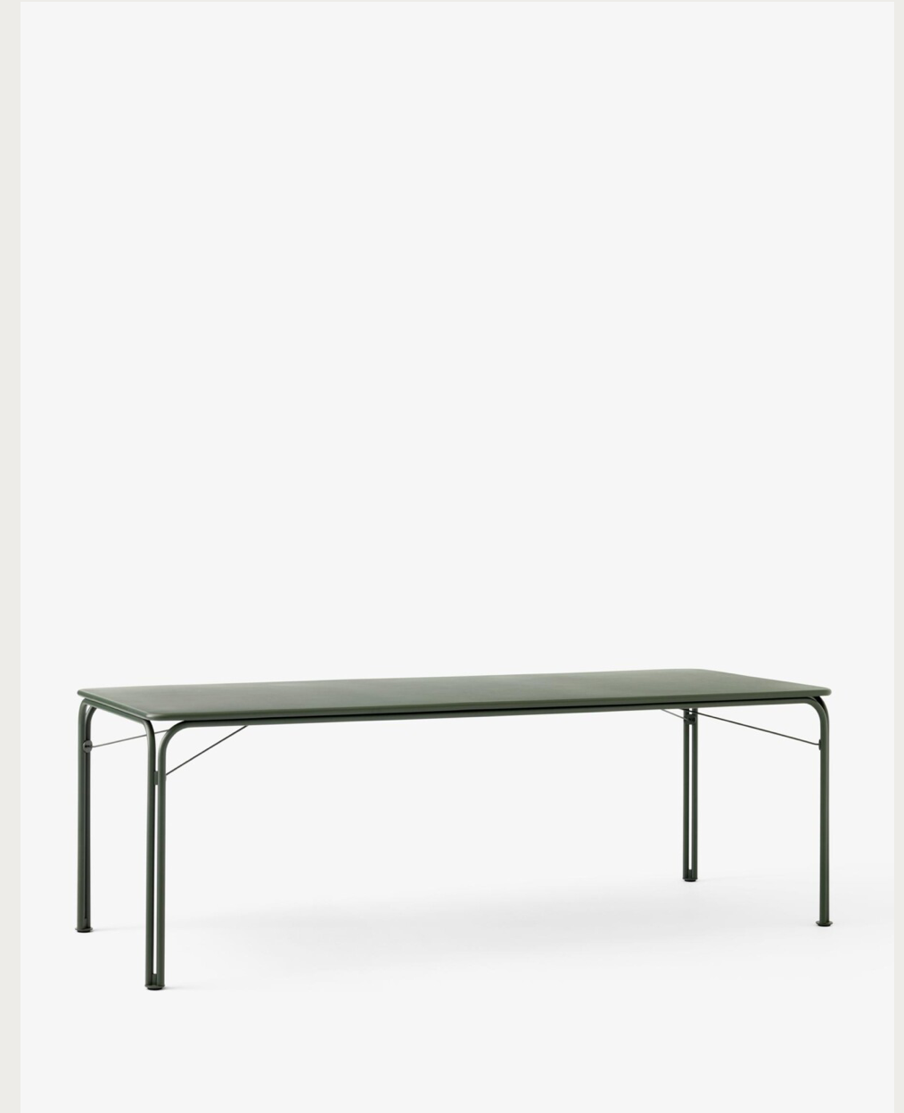 Thorvald SC99 Outdoor dining table Bronze green