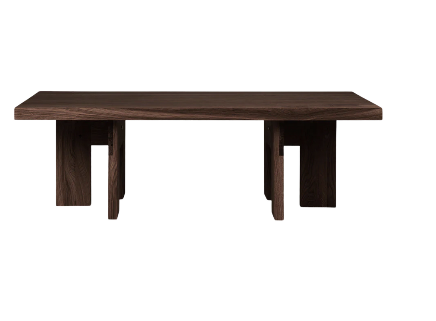 Farmhouse Coffee Table /Dark Oak /Rectangle H 37 / W 52 / L 115 cm
