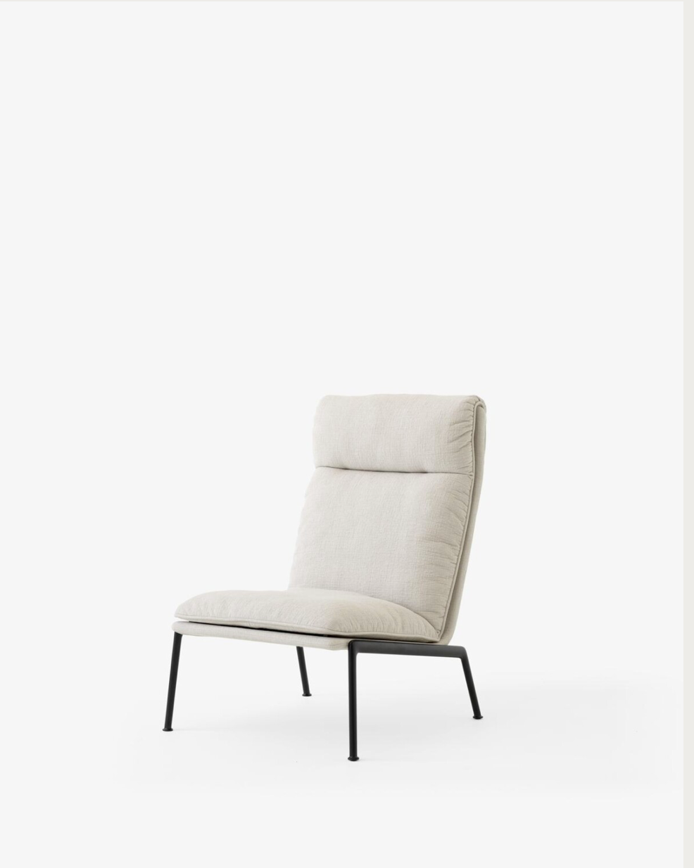 Muno LN16 High back lounge chair. Cifrado 0221