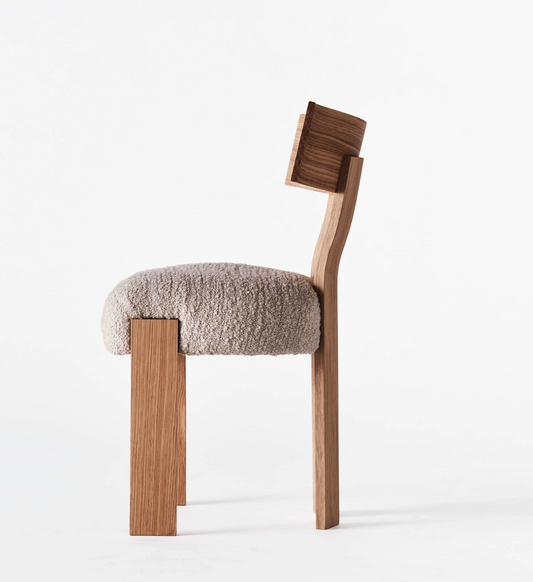 Alba dining chair boucle