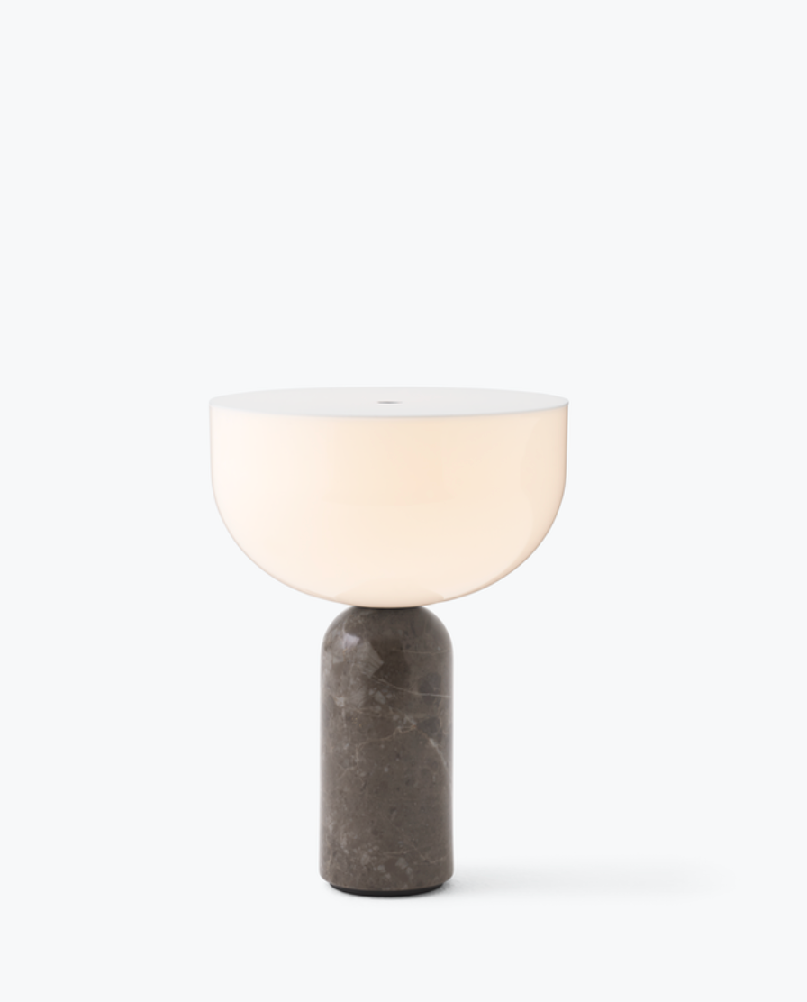 Kizu portable lampe Gris du Marais Marble