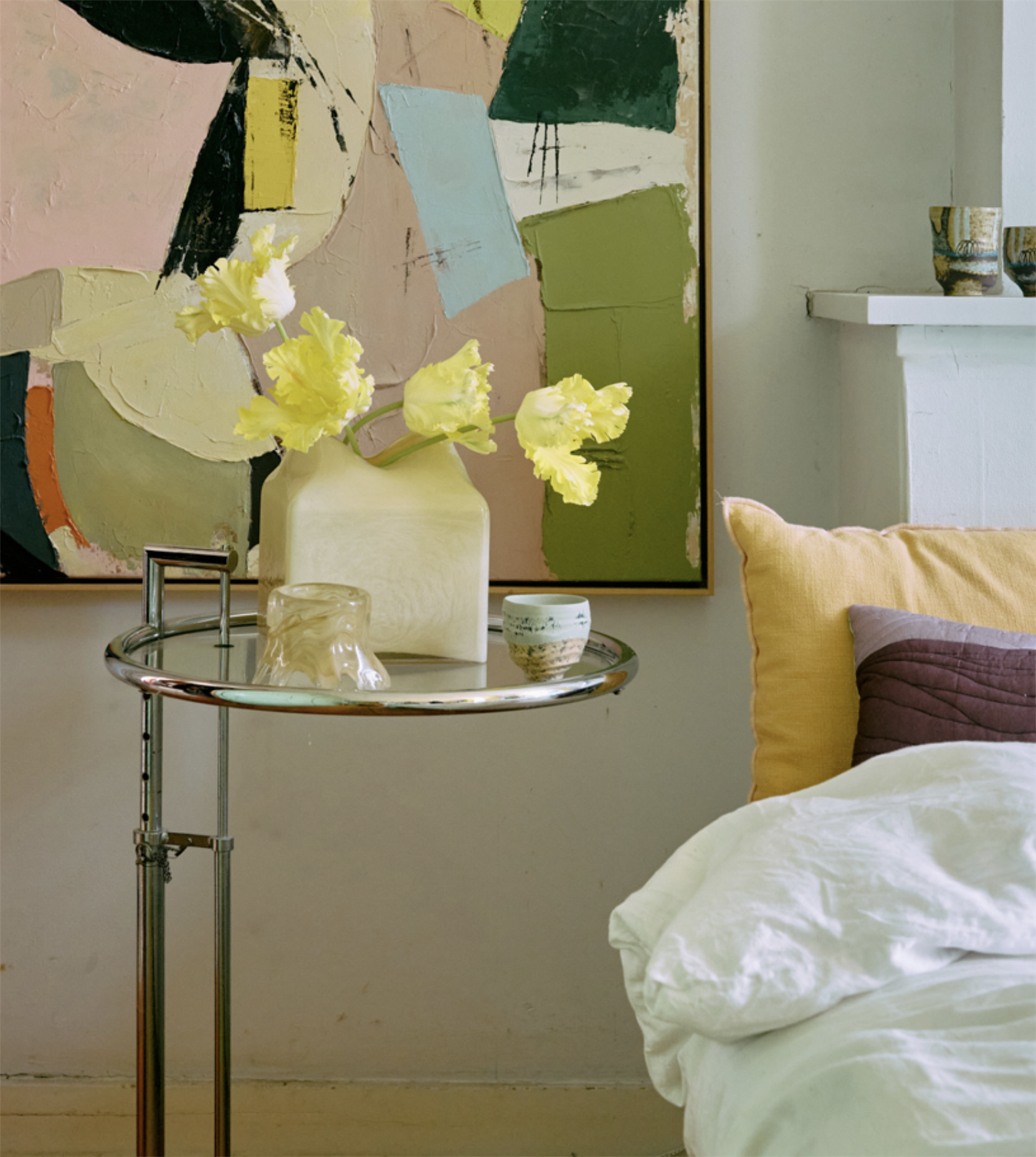 Artist ceramics coffee cup fused