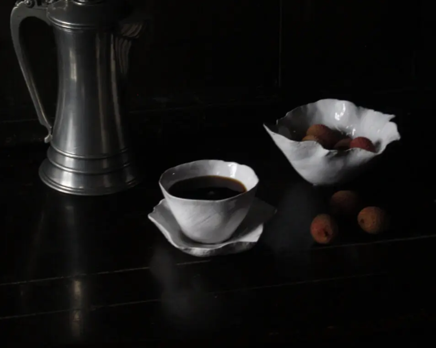 Claire skål hvit mini