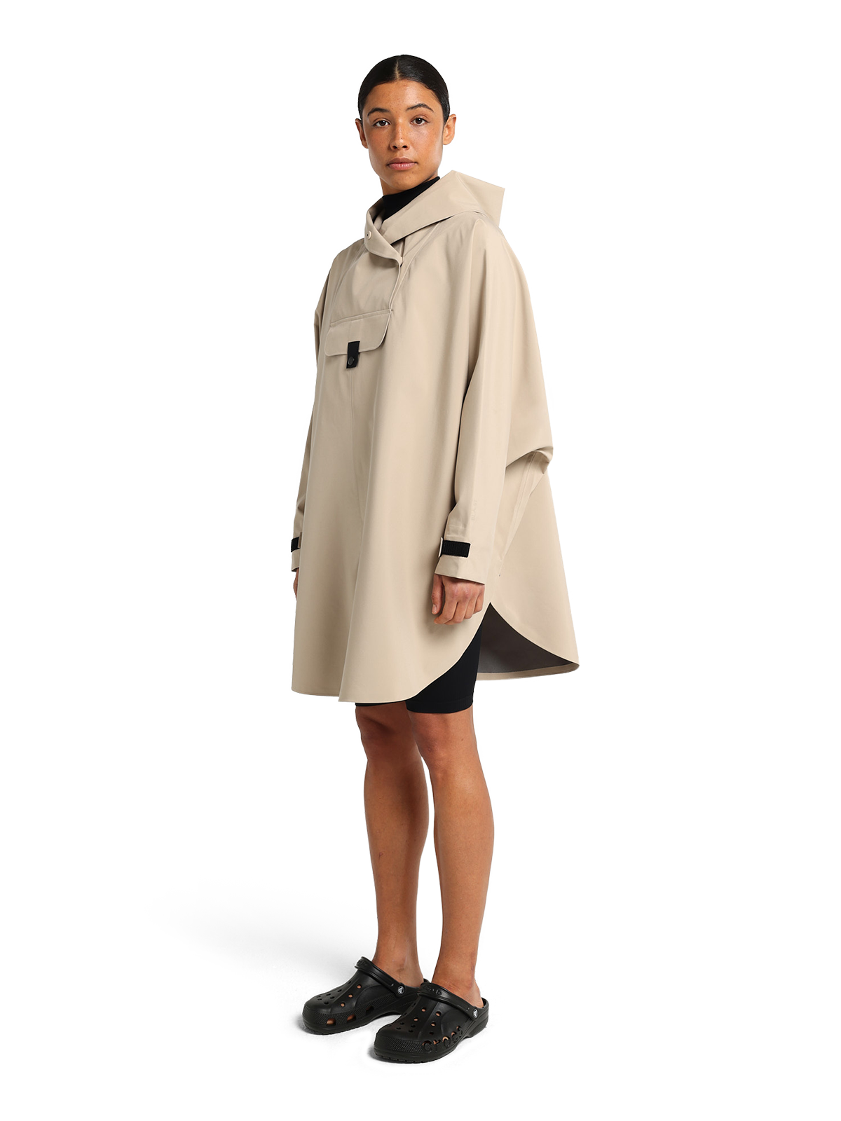 Bergen poncho beige